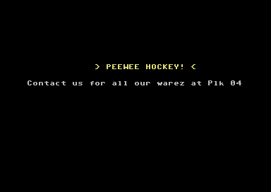 Pee Wee Hockey